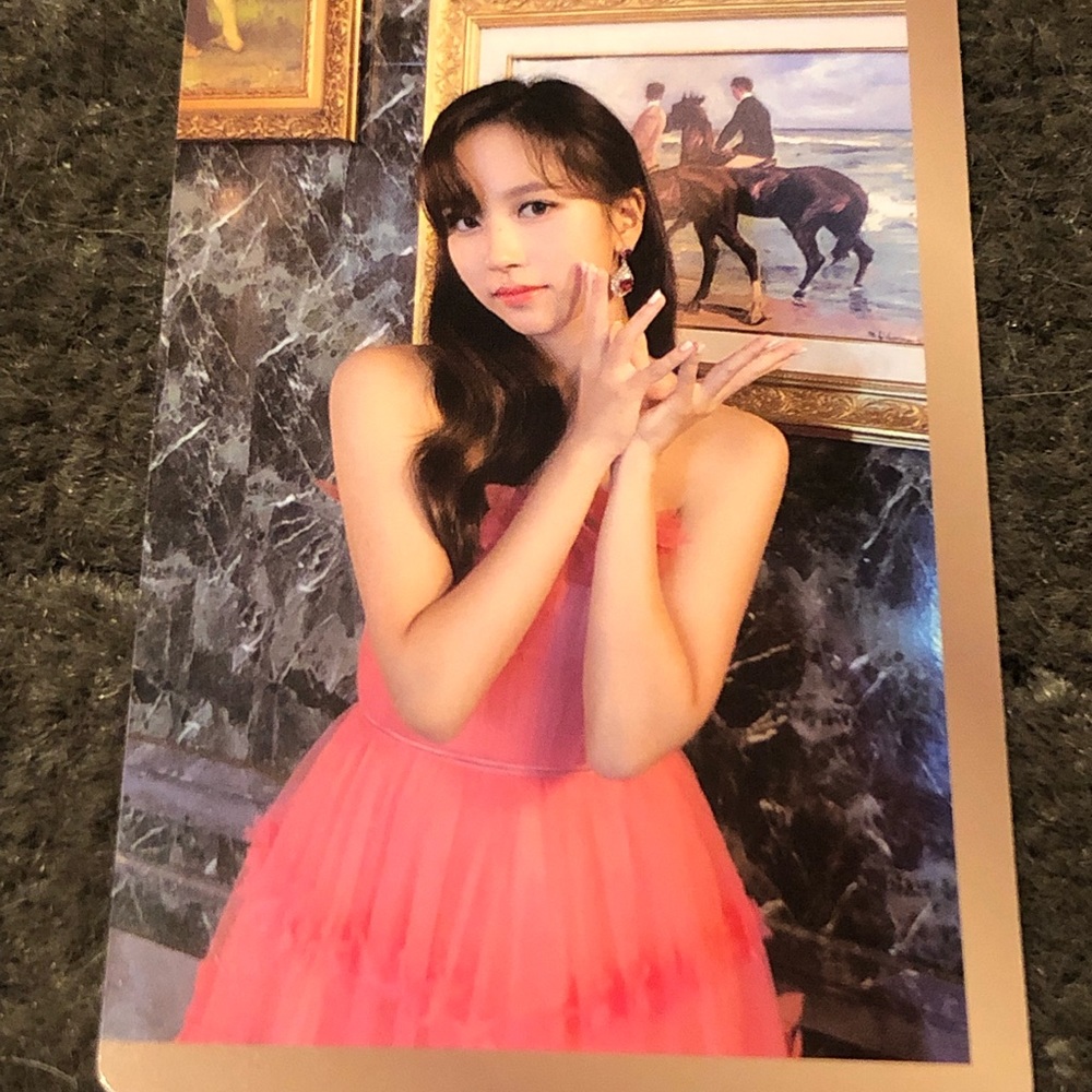 *6 for $10!* Mina Photocard Love Spell M N Mina Pink Dress Twice Kpop Girl Group